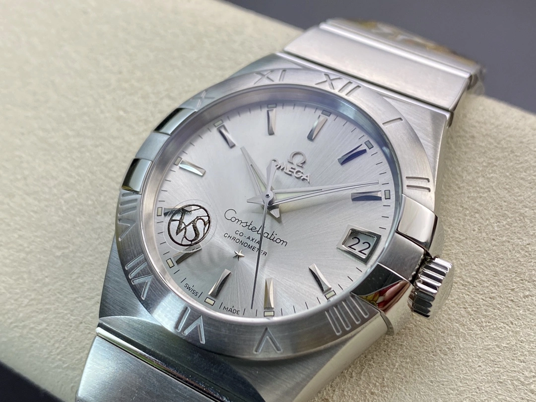 ModernLook CBD Factory Omega Constellation 38mm Steel Silver Dial (123.10.38.21.02.001) 1:1 Super Clone – DD8500 Movement 310